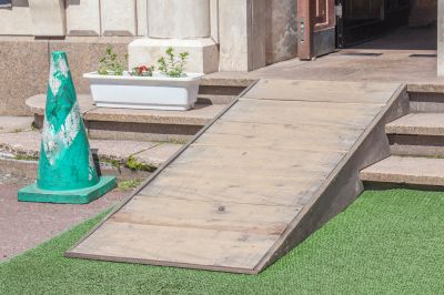 Wood Ramp Building