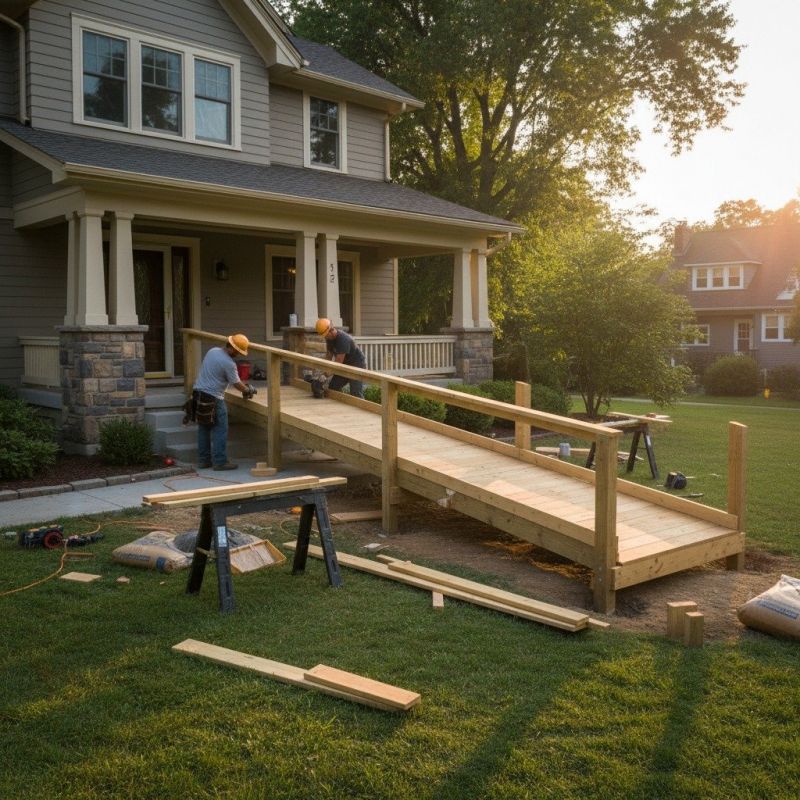 Disability Ramp Installation in Conroe, TX